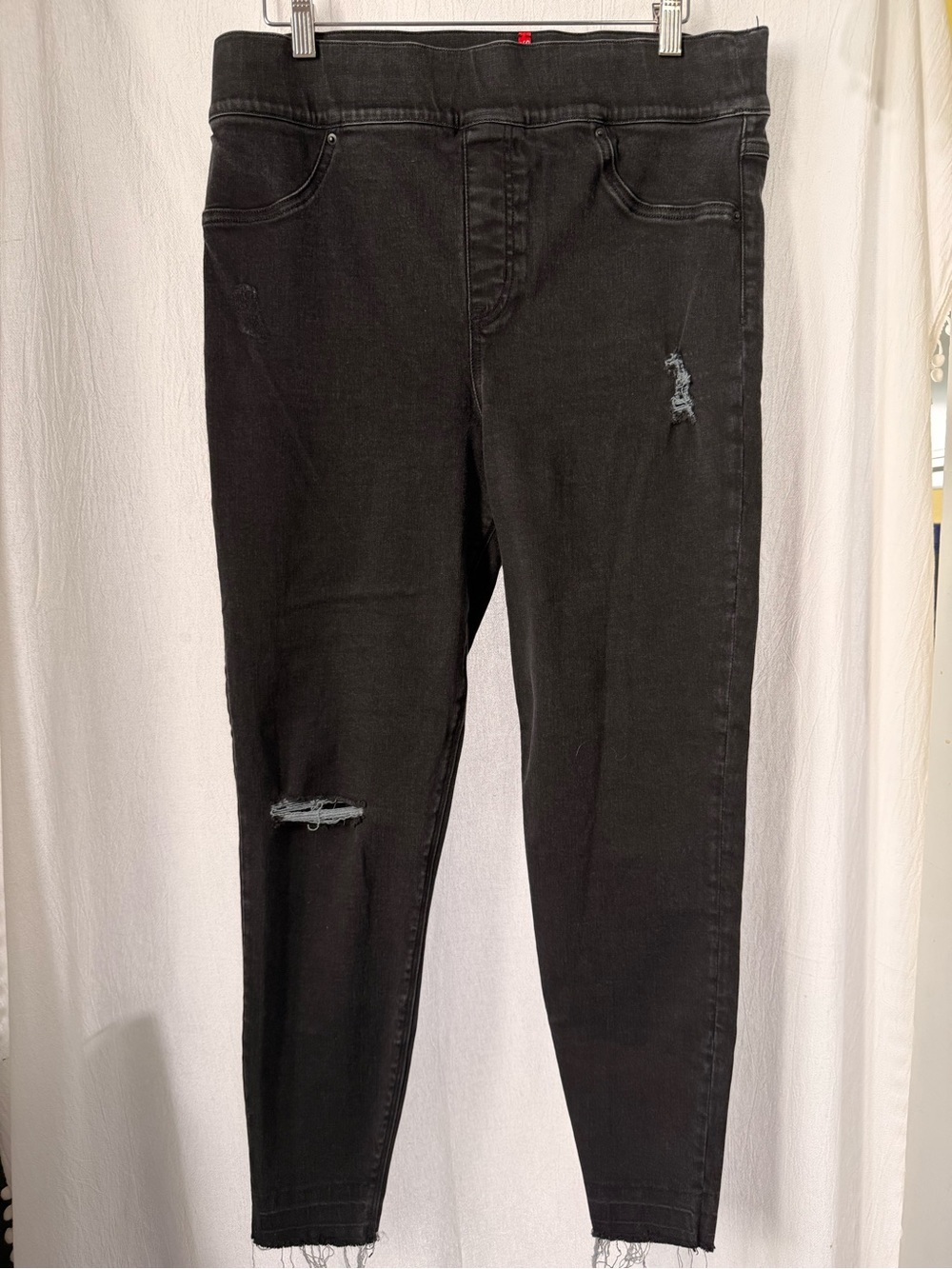 Spanx, Black Ankle skinny Jeans sz 1X